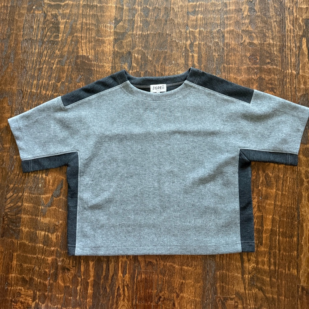 Women's Gray and Black Jogger Set - Picture 4 of 8
